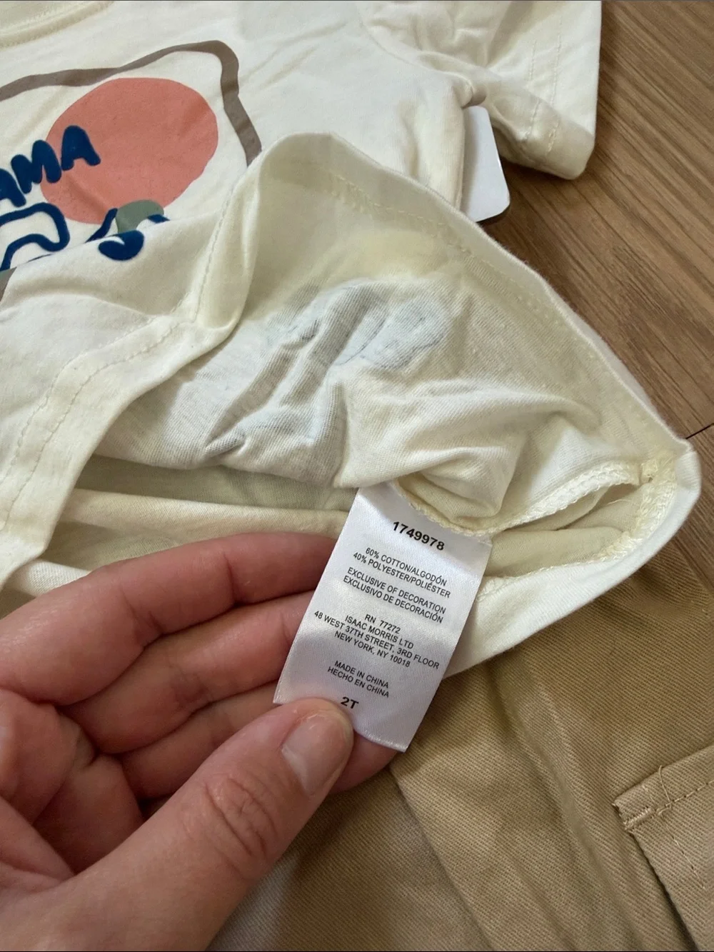 Tommy Bahama lightweight button